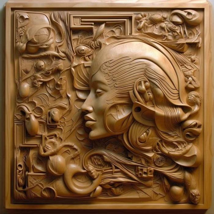 نموذج ثلاثي الأبعاد لآلة CNC 3D Art 